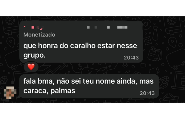 Depoimento de aluno 3