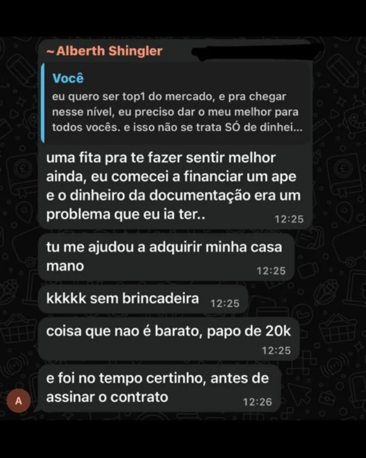 Depoimento de aluno do BMA DARK